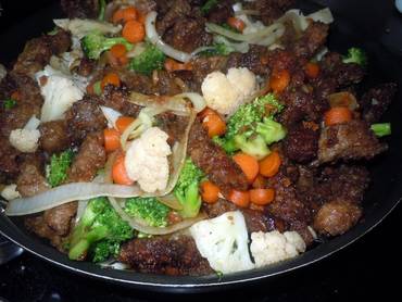 Mongolian beef-medium